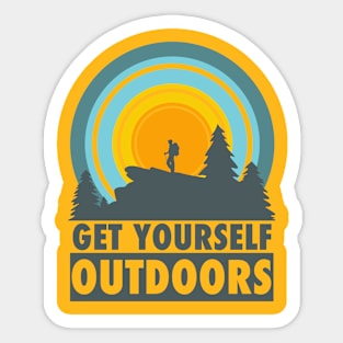 Get Yourself Outdoors Sticker